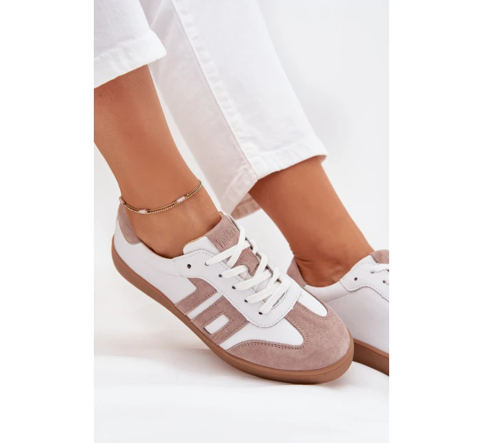 Dámské Kožené Tenisky model 21704959 - VINCEZA