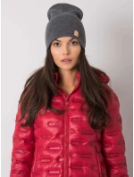 Dámská čepice 12 tmavě šedá Dámská čepice 12 tmavě šedá