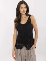 Blúzka MI BZ 9006.75 čierna Blúzka MI BZ 9006.75 čierna