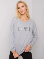 Mikina RV BL 0192.55P sivá