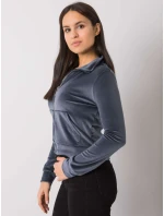 Mikina RV BL 7303.98P tmavo šedá