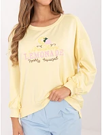 RV BL mikina A1218.11P svetložltá