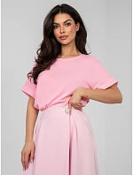 Bluzka RV BZ model 22011451 jasny różowy - FPrice Bluzka RV BZ model 22011451 jasny różowy - FPrice