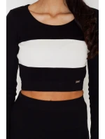 Súprava Kayle M369 čierna (sukňa + blúzka) - Figl