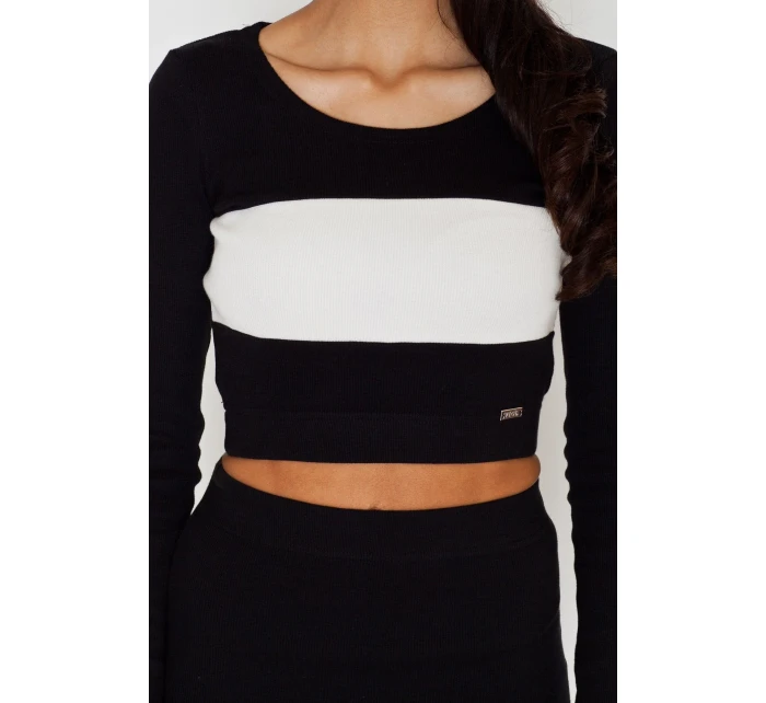 Súprava Kayle M369 čierna (sukňa + blúzka) - Figl