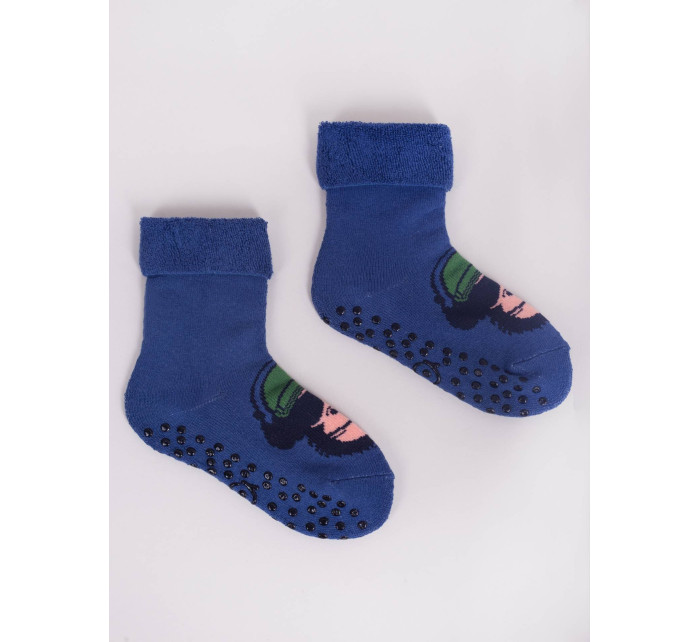 Yoclub Protišmykové froté ponožky ABS 6 balení SKF-0005C-AA0A-003 Viacfarebné