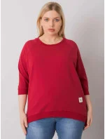 Bavlněná plus size mikina model 16971016 - FPrice Bavlněná plus size mikina model 16971016 - FPrice