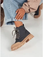 dámské kozačky modré Dstreet model 21974523 - FashionStreet