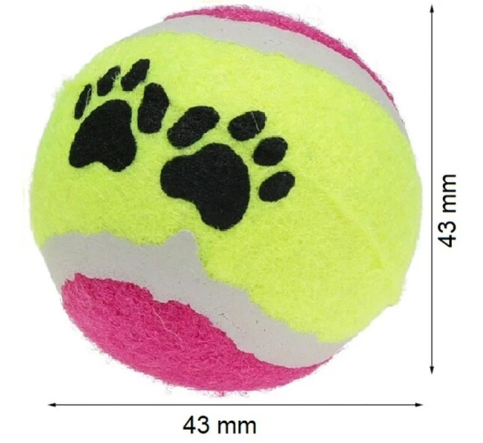 TENISOVÁ LOPTIČKA PRE PSOV 5KS