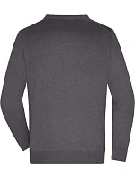 JN 661 Pánský pletený cardigan s výstřihem do V model 22488042 anthracite melange - Daiber JN 661 Pánský pletený cardigan s výstřihem do V model 22488042 anthracite melange - Daiber