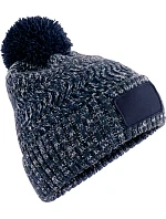 Beechfield B 331 Pletená čiapka s bambulou „Ramble Patch“ 53.0331 steel blue twist Beechfield B 331 Pletená čiapka s bambulou „Ramble Patch“ 53.0331 steel blue twist