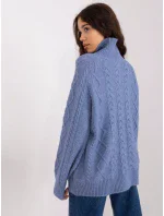 Sweter AT SW  ciemny niebieski model 19018639 - FPrice