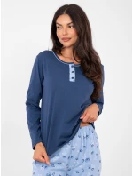 DU PI FP 007.69 tmavomodré pyžamo