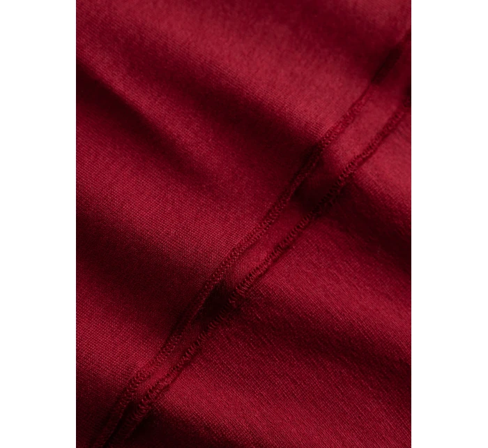 Tričko model 18345387 Wine - Momenti Per Me Tričko model 18345387 Wine - Momenti Per Me