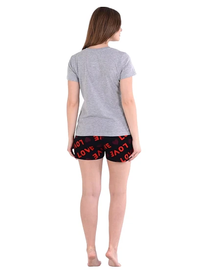 Dámské pyžamo šedé s  model 19001990 - Karol