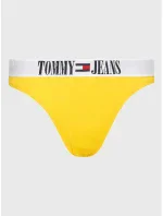 Dámske nohavičky Tommy Jeans UW0UW04208-ZGQ Yellow - Tommy Hilfiger