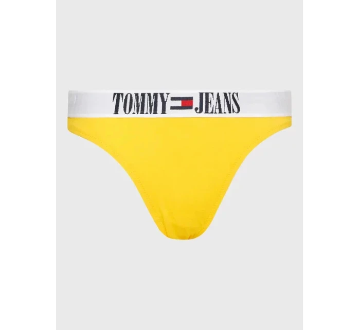 Dámske nohavičky Tommy Jeans UW0UW04208-ZGQ Yellow - Tommy Hilfiger