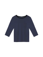BLÚZKA MARGOT 3/4 NÁMORNÍCKA MODRÁ BLÚZKA MARGOT 3/4 NÁMORNÍCKA MODRÁ