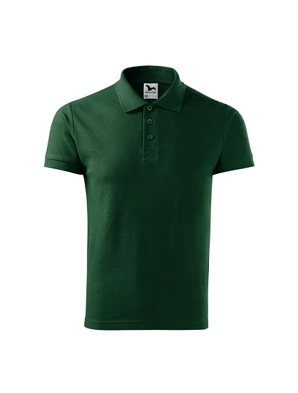 Bavlněná polokošile M model 19907048 tmavě zelená - Malfini