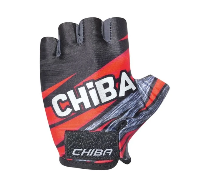 CHIBA KIDS Rukavice červené S CHIBA KIDS Rukavice červené S