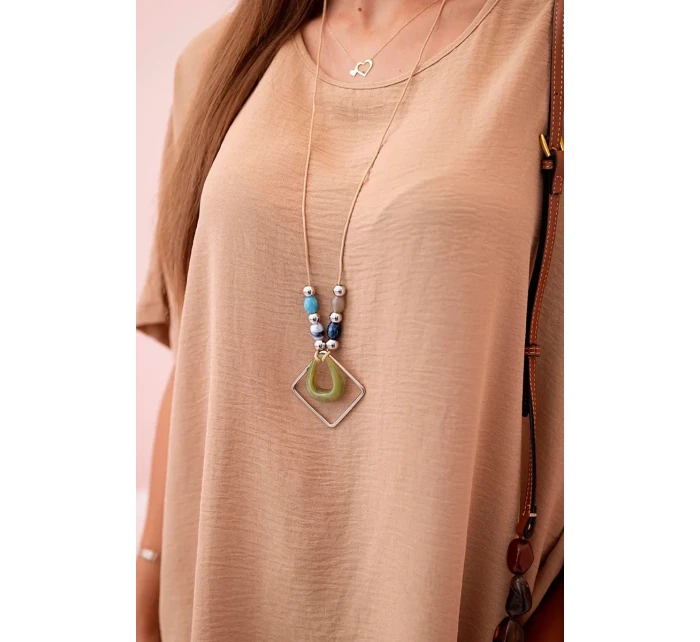 Oversized halenka s přívěskem světlý velbloud Oversized halenka s přívěskem světlý velbloud