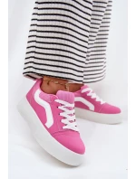 Dámské Tenisky Na Platformě Fuchsie model 21694934 - Boto Dámské Tenisky Na Platformě Fuchsie model 21694934 - Boto
