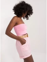 DHJ šortky SN 2598.28X svetlo ružová