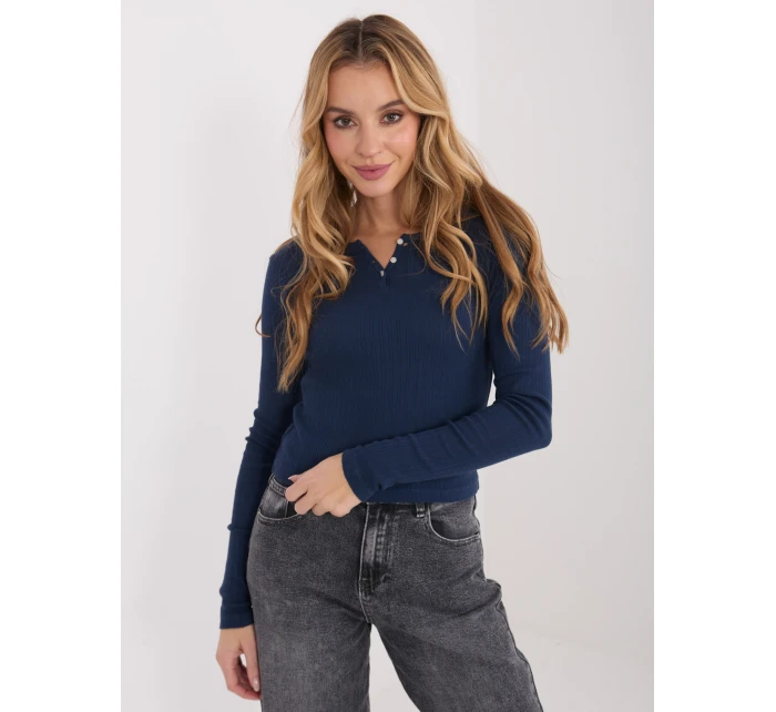 Blúzka WT BZ A1158.13 tmavomodrá