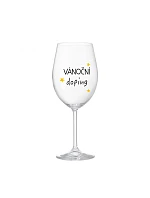 Vianočný pohár - číry pohár na víno 350 ml Vianočný pohár - číry pohár na víno 350 ml