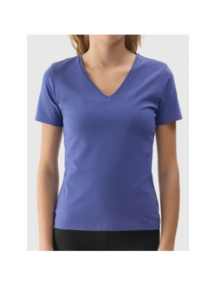 Dámske hladké tričko z organickej bavlny 4F