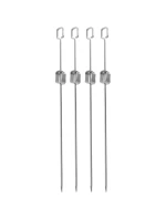 ŠPAJLE NA ŠPÍZY 4KS DĹŽKA 40,5CM NEREZOVÁ OCEĽ