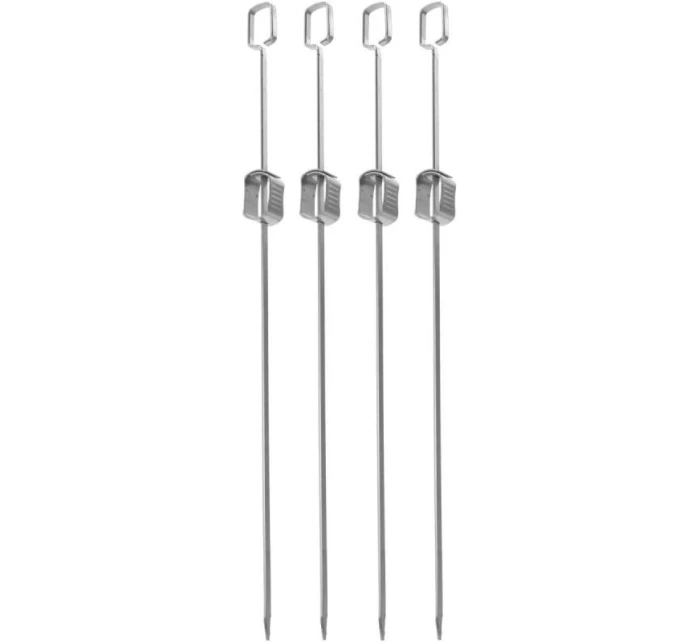 ŠPAJLE NA ŠPÍZY 4KS DĹŽKA 40,5CM NEREZOVÁ OCEĽ