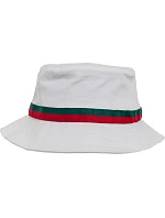 Flexfit 5003S Klobúk „Stripe“ 55.003S biely/ohnivočervený/zelený Flexfit 5003S Klobúk „Stripe“ 55.003S biely/ohnivočervený/zelený