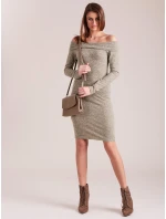 Šaty EM SK 4329.16P khaki Šaty EM SK 4329.16P khaki