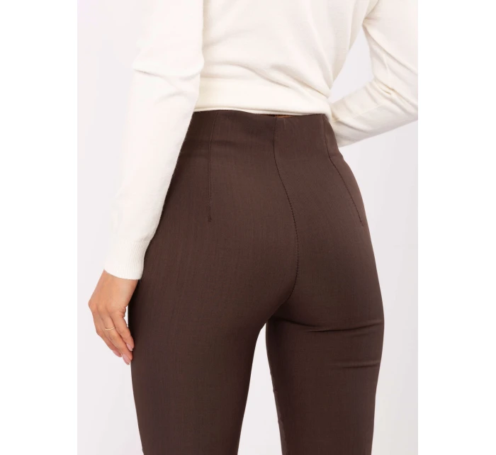 Spodnie IT SP model 21302327 ciemny brązowy - FPrice