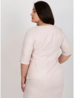Blúzka LK BZ 506692.32 svetlo ružová