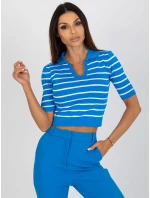 Blúzka TO BZ 7006.44P modrá