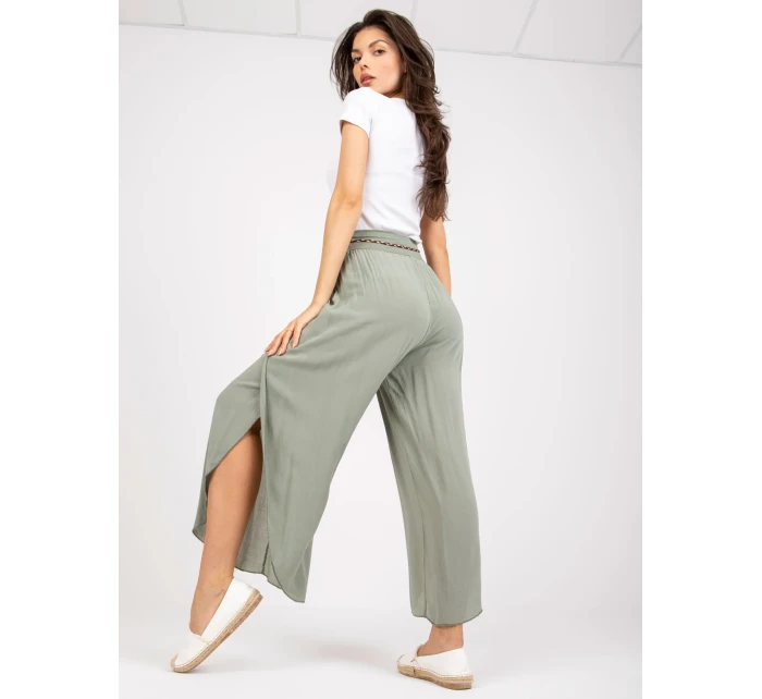 Dámske nohavice TW SP BI 81378.24P khaki Dámske nohavice TW SP BI 81378.24P khaki