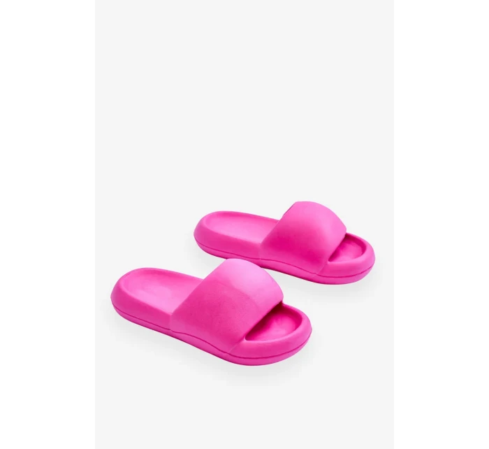 Dámské lehké pěnové pantofle na platformě Fuchsie Milton