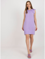 Svetlo fialové šaty bez rukávov od OCH BELLA
