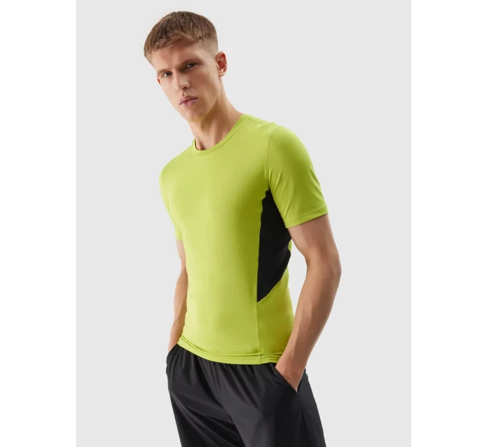 Pánské sportovní triko 4F - zelené Pánské sportovní triko 4F - zelené