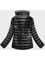 KRÓTKA KURTKA DAMSKA Z  CZARNA model 21242428 - MADE IN ITALY