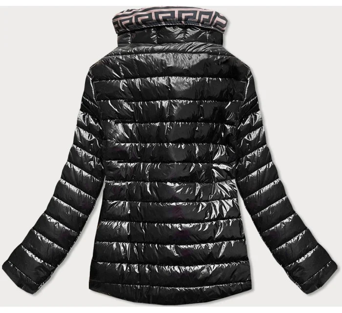 KRÓTKA KURTKA DAMSKA Z  CZARNA model 21242428 - MADE IN ITALY