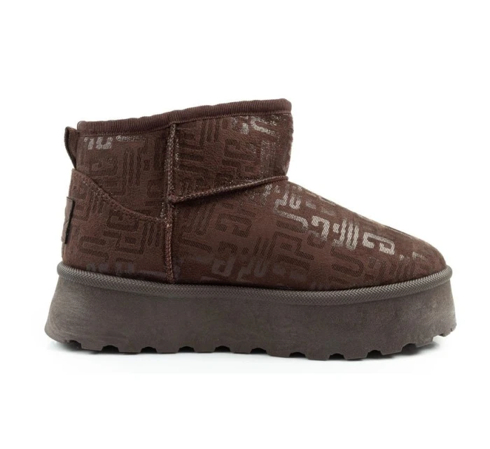 snow boots winter fashion  boots dark brown dámské model 21406169 - Lee Cooper