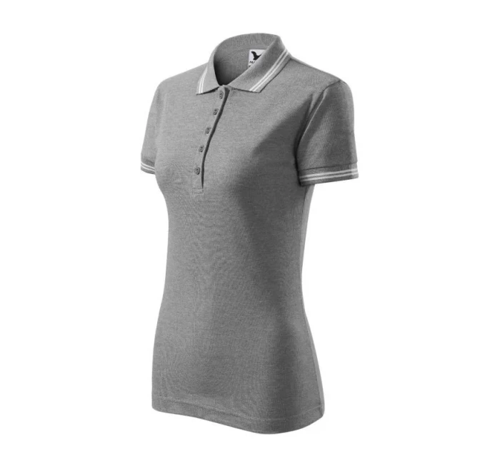 Adler Urban W polo MLI-22012 tmavo šedá melange