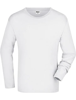 JN 913 Pánské tričko s dlouhým rukávem model 22493735 white - Daiber