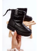 Dziecięce Śniegowce Big Star KK374220 Czarne