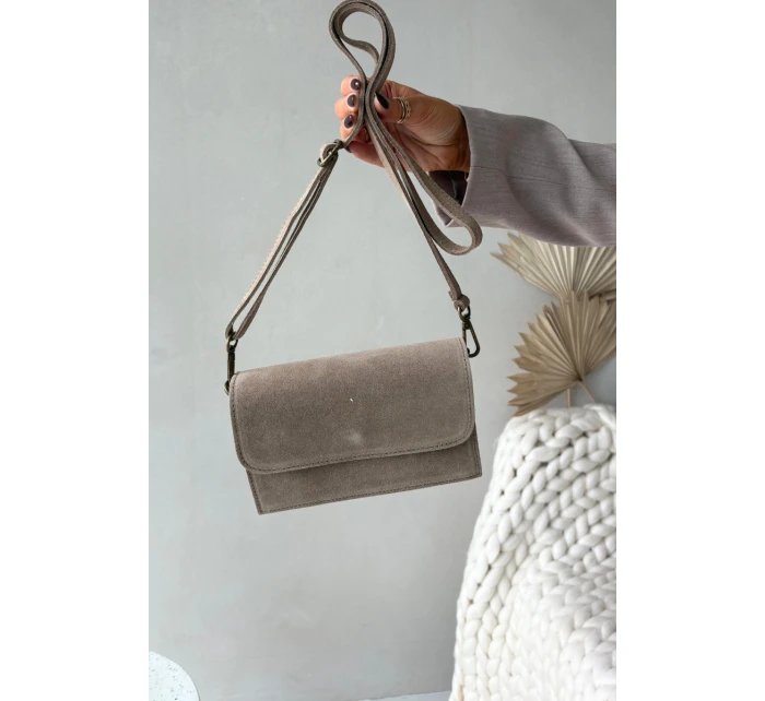 Batoh z přírodního semiše béžový Mirine