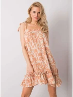 Šaty 346 SK 035.48 oranžová