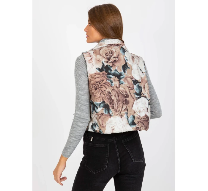 Dámska vesta RV KZ 11445.98P béžová Dámska vesta RV KZ 11445.98P béžová